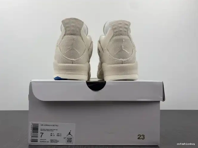 (W) Jordan Blank 4 Canvas Retro DQ4909-100 0704